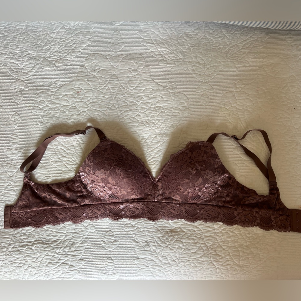 Kindred Braverly Lace Brown Women's Intimate Pumping/ Nursing Bra
